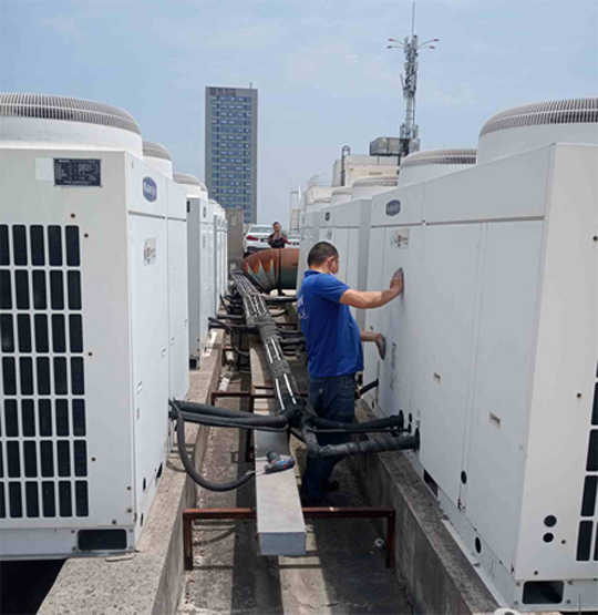 忻府中央空调制热和不制冷系统维修方法